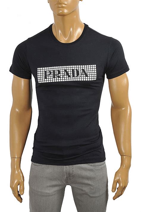 prada basic t shirt|prada shirts for men.